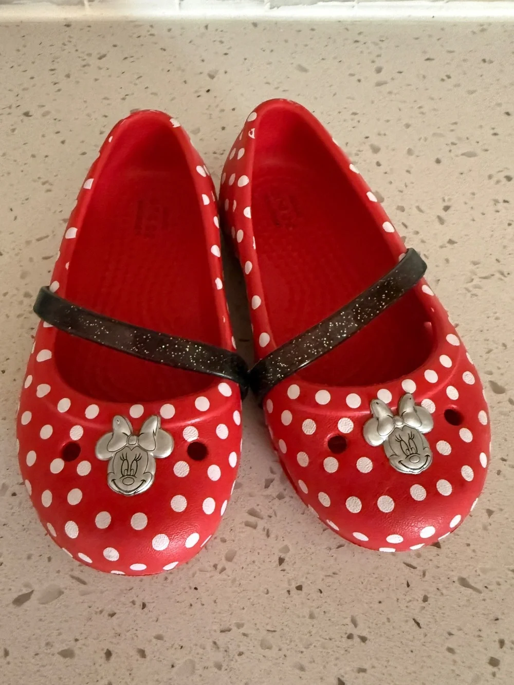 Crocs Kids' Lina Minnie Flats Size 8 Toddler